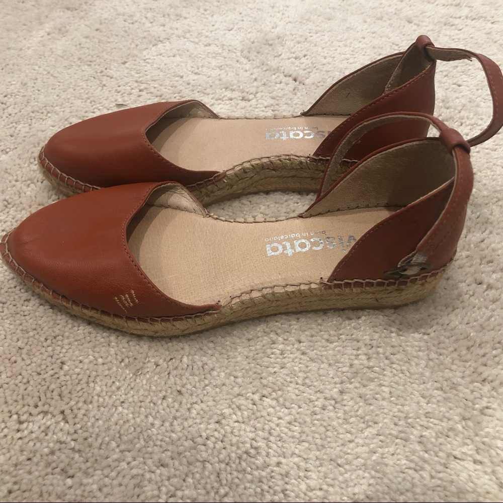 Viscata Leather Espadrilles